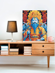Картина по номерам &amp;quot;Индийское божество&amp;quot;