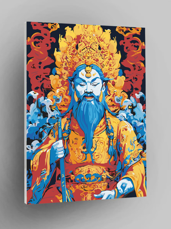 Картина по номерам &amp;quot;Индийское божество&amp;quot;