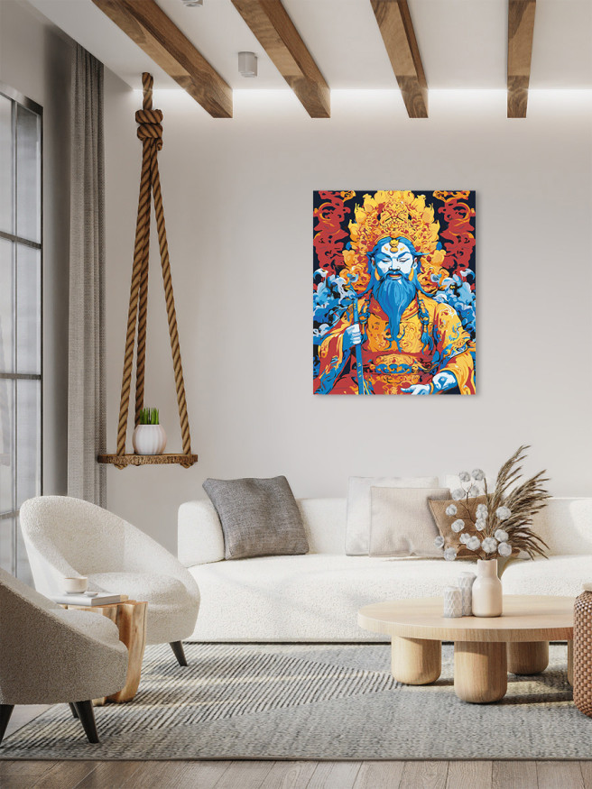 Картина по номерам &amp;quot;Индийское божество&amp;quot;