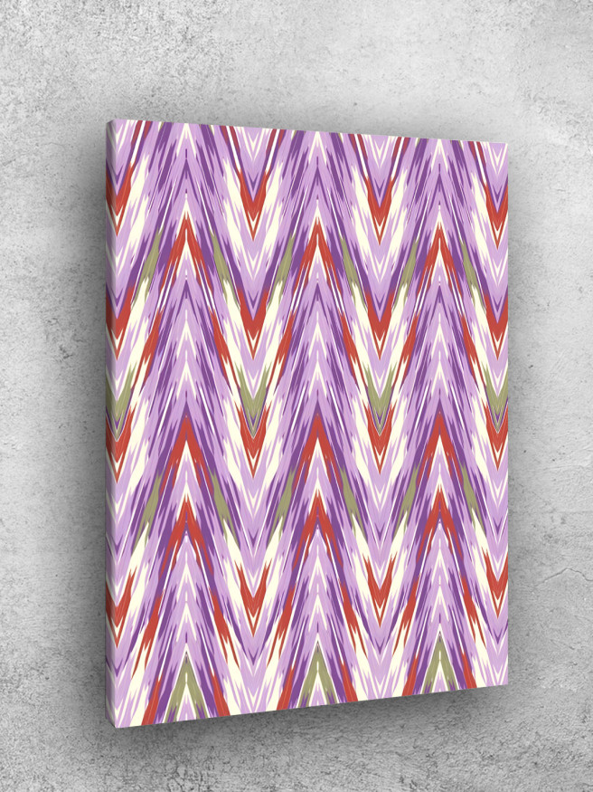 Holstga bosilgan poster &amp;quot;Sharqning binafsha chiziqlari&amp;quot;