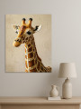Постер на холсте &amp;quot;Мозаичный жираф&amp;quot; 