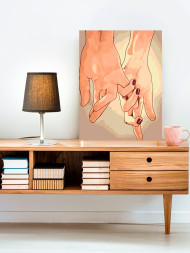 Картина по номерам &amp;quot;Руки влюблённых&amp;quot;