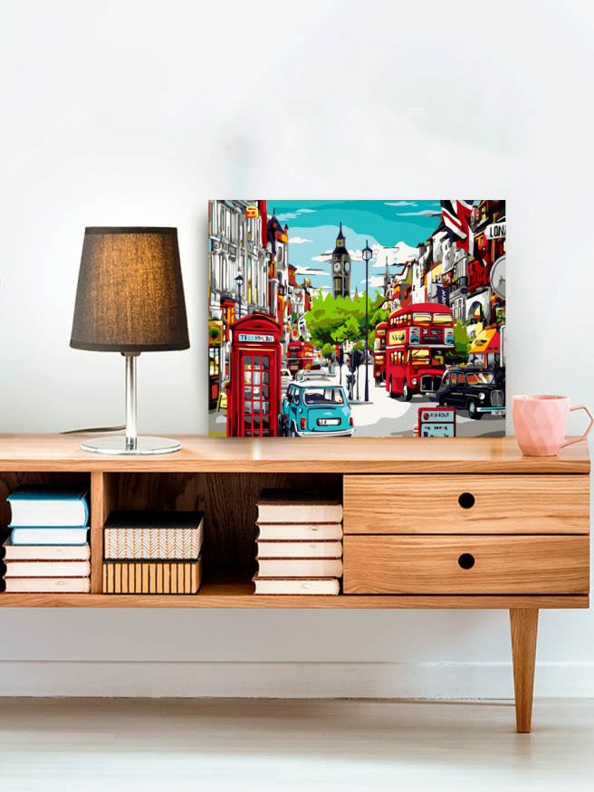 Картина по номерам &amp;quot;Лондонские улицы&amp;quot;