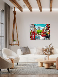 Картина по номерам "Лондонские улицы"