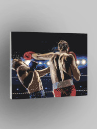 Raqamlar bo&#039;yicha rasm &quot;Nokaut&quot;