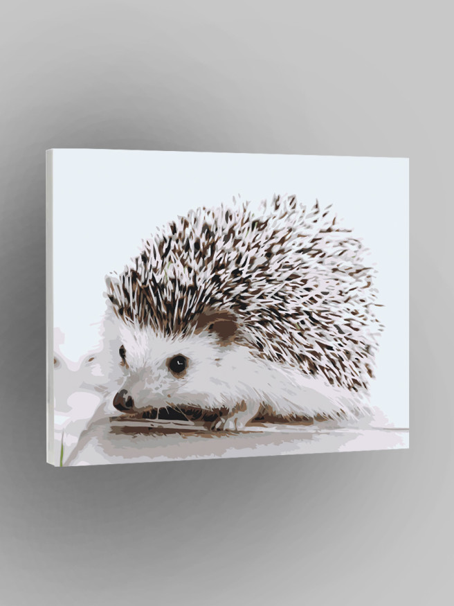 Raqamlar bo&amp;#039;yicha rasm &amp;quot;Yoqimli kirpi&amp;quot;