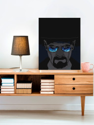 Картина по номерам &amp;quot;Грозный мужчина в очках&amp;quot;