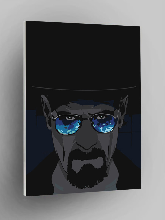 Картина по номерам &amp;quot;Грозный мужчина в очках&amp;quot;