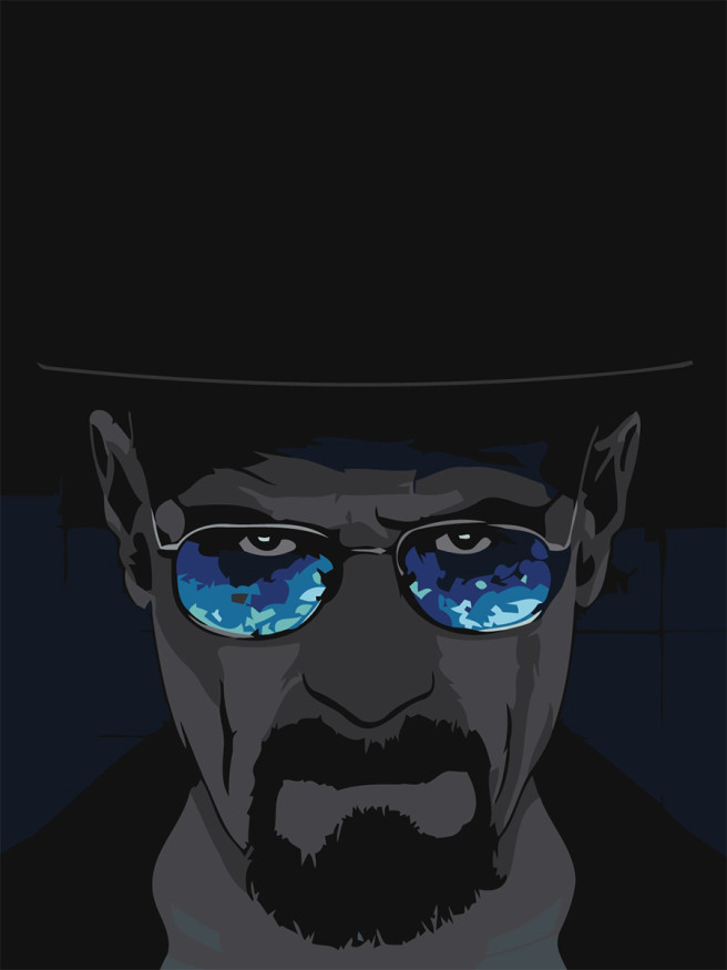 Картина по номерам &amp;quot;Грозный мужчина в очках&amp;quot;