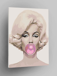 Картина по номерам &amp;quot;Мэрилин Монро&amp;quot;