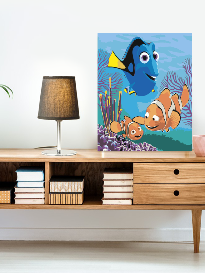 Raqamlar bo‘yicha rasm &amp;quot;Nemo&amp;quot;