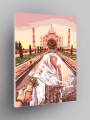 Картина по номерам &amp;quot;Прогулка по Тадж-Махал&amp;quot;