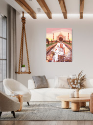 Картина по номерам &amp;quot;Прогулка по Тадж-Махал&amp;quot;