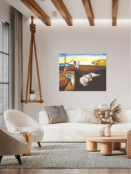 Картина по номерам &amp;quot;Сальвадор Дали - Постоянство памяти&amp;quot;