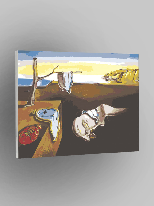 Raqamlar bo&amp;#039;yicha rasm &amp;quot;Salvador Dali - Xotiraning mustahkamligi&amp;quot;