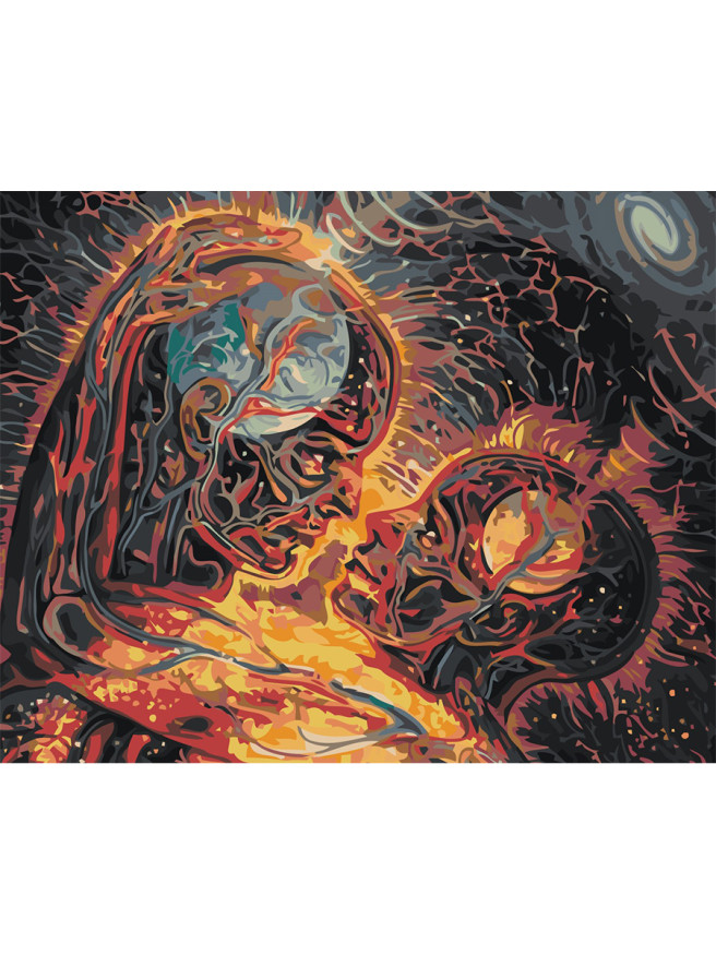 Raqamlar bo&amp;#039;yicha rasm &amp;quot;Ruhiy mehr&amp;quot;