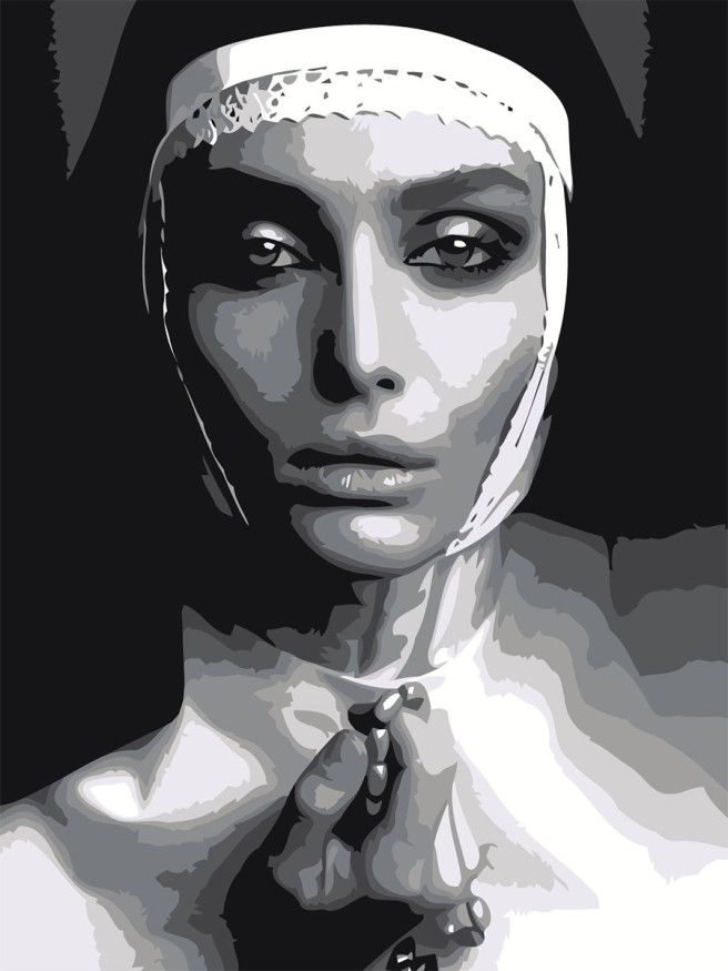 Raqamlar bo&amp;#039;yicha rasm &amp;quot;Rohiba&amp;quot;