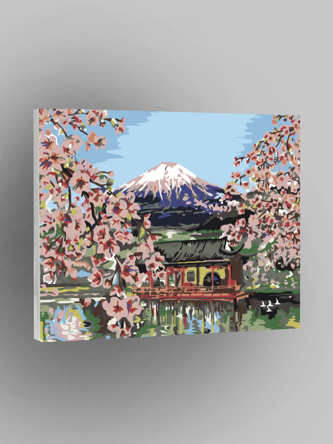 Raqamlar bo&amp;#039;yicha rasm &amp;quot;Tog&amp;#039; ko&amp;#039;rinishi&amp;quot;