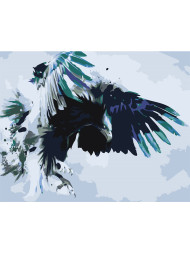 Raqamlar bo&#039;yicha rasm &quot;Burgut&quot;