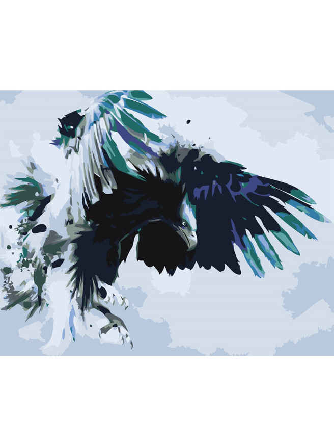 Raqamlar bo&amp;#039;yicha rasm &amp;quot;Burgut&amp;quot;