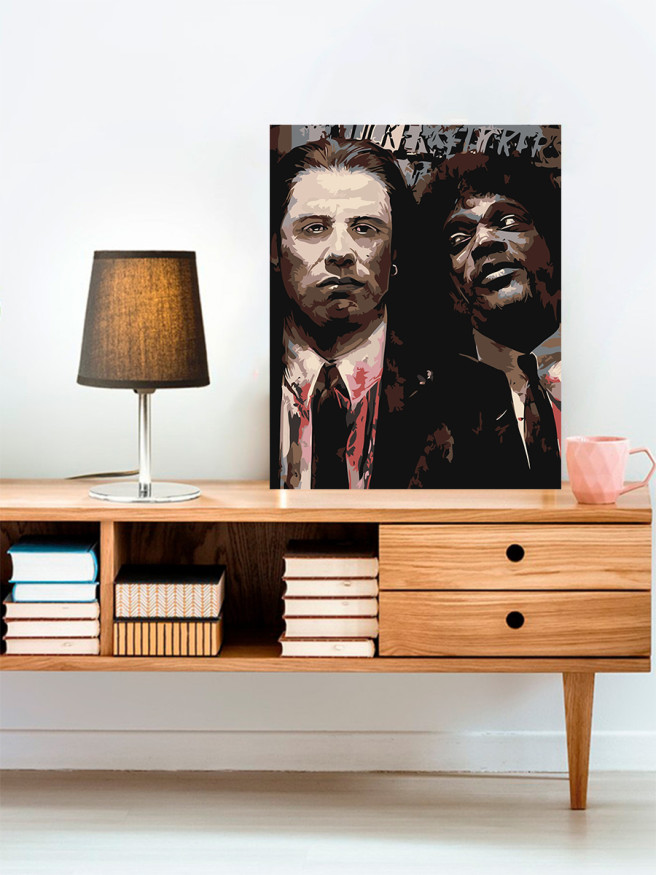 Raqamlar bo&amp;#039;yicha rasm &amp;quot;Jinoiy asar&amp;quot;