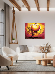 Картина по номерам &amp;quot;Дерево любви&amp;quot;