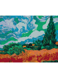 Raqamlar bo&#039;yicha rasm &quot;Tabiat&quot;