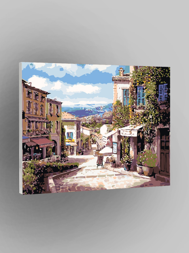 Картина по номерам &amp;quot;Переулки&amp;quot;