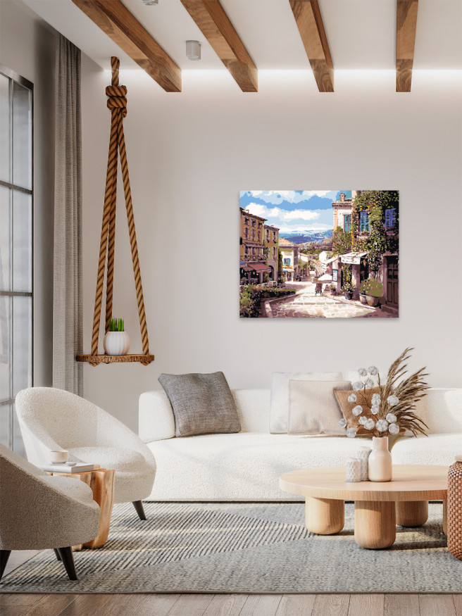 Картина по номерам &amp;quot;Переулки&amp;quot;