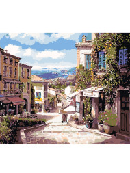 Картина по номерам &amp;quot;Переулки&amp;quot;