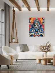 Картина по номерам &amp;quot;Древнее божество&amp;quot;