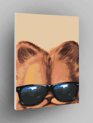 Raqamlar bo‘yicha rasm &quot;Garfield&quot;