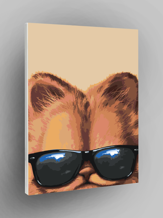 Raqamlar bo‘yicha rasm &amp;quot;Garfield&amp;quot;