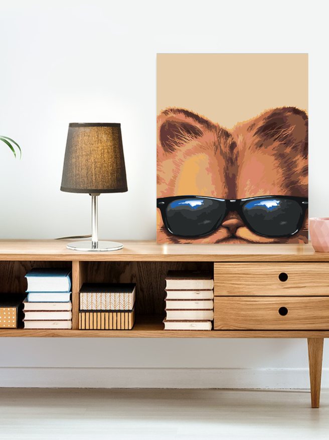 Raqamlar bo‘yicha rasm &amp;quot;Garfield&amp;quot;