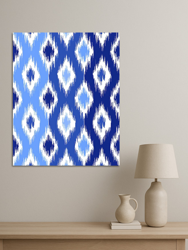 Holstga bosilgan poster &amp;quot;Sharqning ko‘k ohanglari&amp;quot;