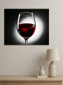 Постер на холсте &amp;quot;Бокал красного вина&amp;quot;