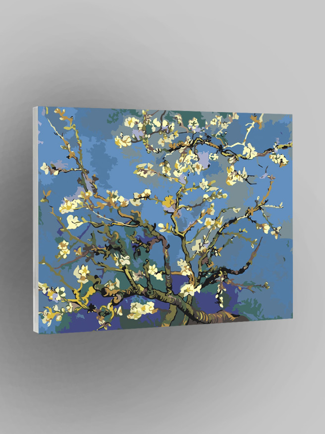 Raqamlar bo&amp;#039;yicha rasm &amp;quot;Vinsent Van Gog - Bodom gullari&amp;quot;