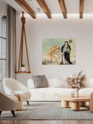 Raqamlar bo&#039;yicha rasm &quot;O&#039;rta asr mem&quot; 