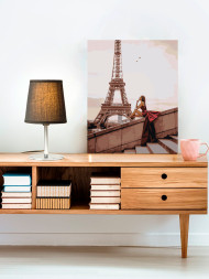 Raqamlar bo&#039;yicha rasm &quot;Eyfel mironasi oldidagi qiz&quot;