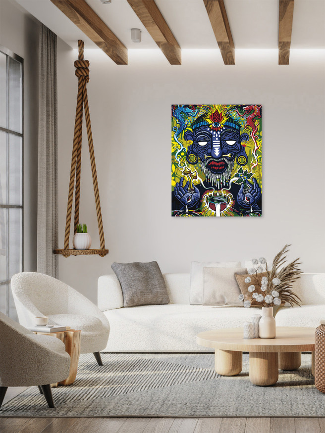 Картина по номерам &amp;quot;Древний шаман&amp;quot;