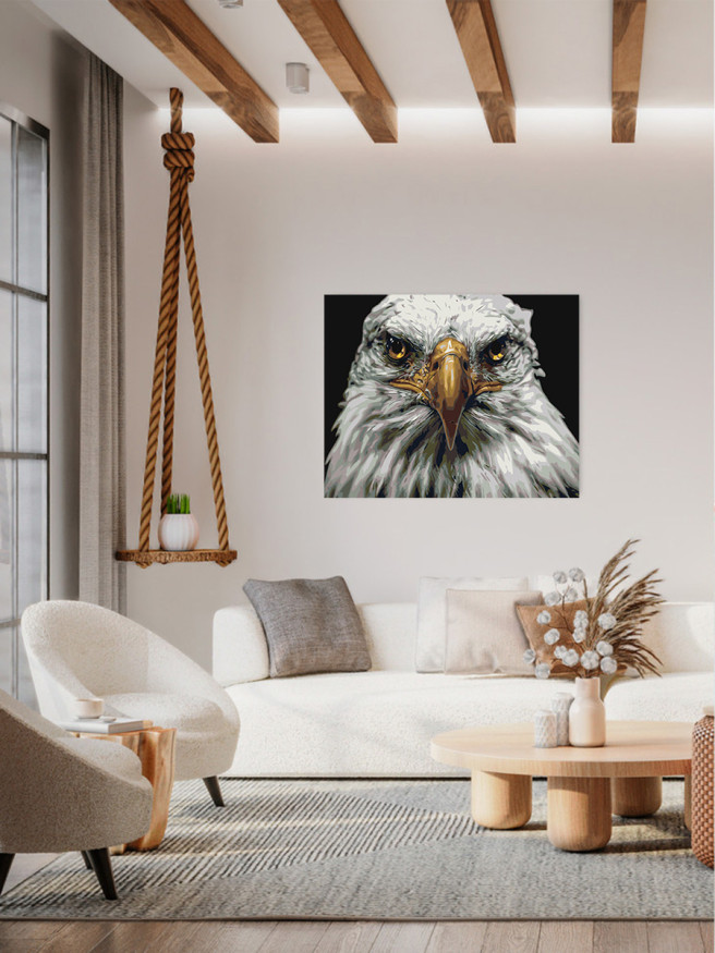 Raqamlar bo&amp;#039;yicha rasm &amp;quot;Oq burgut&amp;quot;