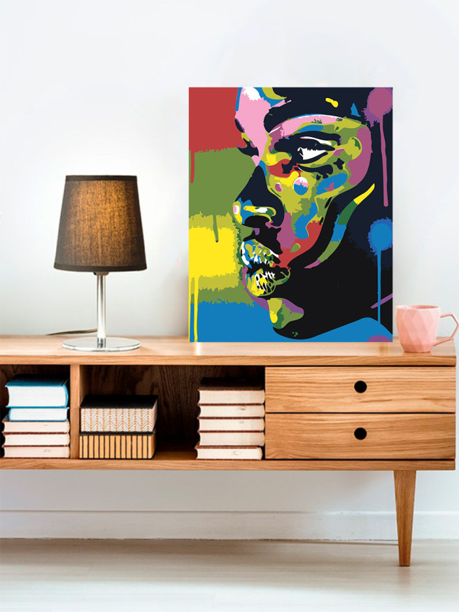 Raqamlar bo&amp;#039;yicha rasm &amp;quot;Go&amp;#039;zal qiz&amp;quot;