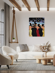 Raqamlar bo&#039;yicha rasm &quot;Raqs&quot;