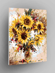 Картина по номерам &amp;quot;Подсолнухи&amp;quot;