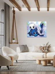 Raqamlar bo‘yicha rasm "Bezzubik va Oq furiya"