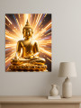 Постер на холсте &amp;quot;Золотое просветление Будды&amp;quot;