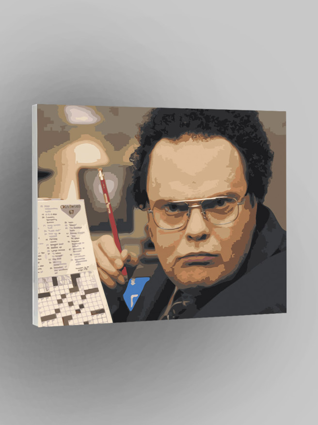 Картина по номерам &amp;quot;Офис Дуайт в парике&amp;quot;