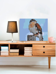 Raqamlar bo&#039;yicha rasm &quot;Burgut ovda&quot;