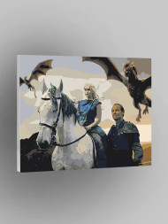 Картина по номерам &amp;quot;Игра престолов&amp;quot;