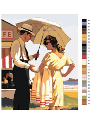 Картина по номерам &amp;quot;Пара&amp;quot;